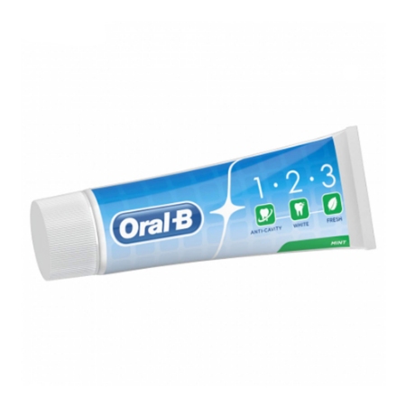 خمیر دندان اورال- بی مدل 1.2.3 حجم 100 میلی لیتر