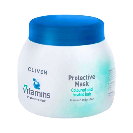 ماسک مو کلیون مناسب موهای رنگ شده حجم 500 میلی لیتر