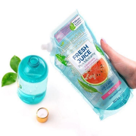 محلول پاك كننده 3 در 1 صورت حاوی هندوانه 500 ميل بي يلندا