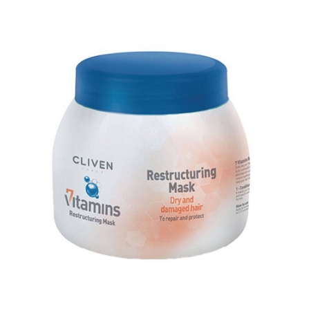 ماسک بازسازی کننده موهای خشک و آسیب دیده کلیون مدل 7 Vitamine Restructuring