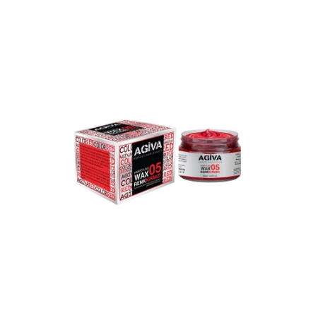 واکس مو آگیوا شماره 05 رنگ قرمز حجم 175 میلی لیتر