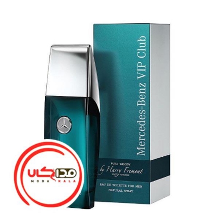 تصویر  عطر ادکلن مرسدس بنز وی آی پی کلاب پیور وودی-سبز | Benz VIP Club Pure Woody