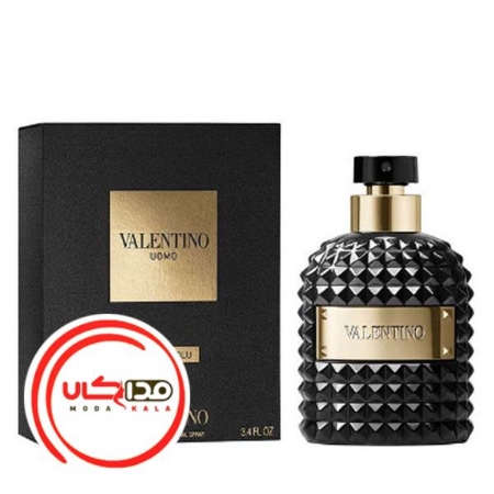 تصویر  عطر ادکلن والنتینو یومو نویر ابسولو | Valentino Uomo Noir Absolu
