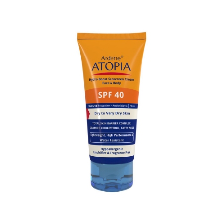 کرم ضد آفتاب آردن مدل آتوپیا مناسب پوست خشک SPF40 وزن 50 گرم