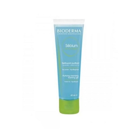 فومینگ ژل بایودرما مدل سبیوم حجم 45 میلی لیتر