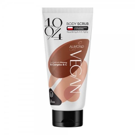 اسکراب لایه بردار بدن 1994 مدل شیر بادام و جو حجم 200 میلی لیتر