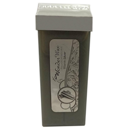 موم اپيلاسيون گرم خشابی نقره واندر وكس  100 گرم