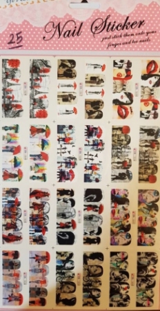 لنز ناخن شماره 25