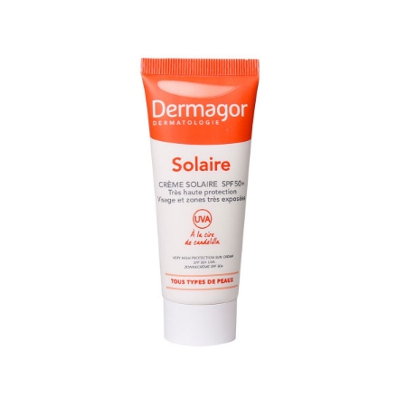 کرم ضد آفتاب SPF50 درماگور حجم 40 میلی لیتر