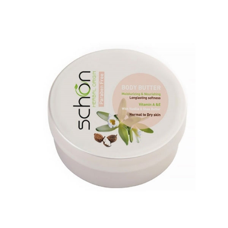 کره بدن شون حاوی عصاره شی باتر و وانیل حجم 200 میلی لیتر