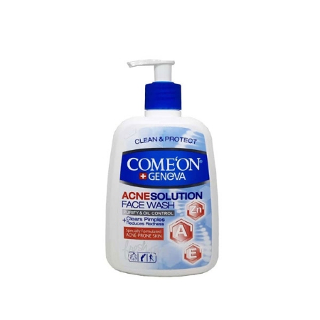 ژل شستشوی صورت مناسب پوست دارای جوش کامان