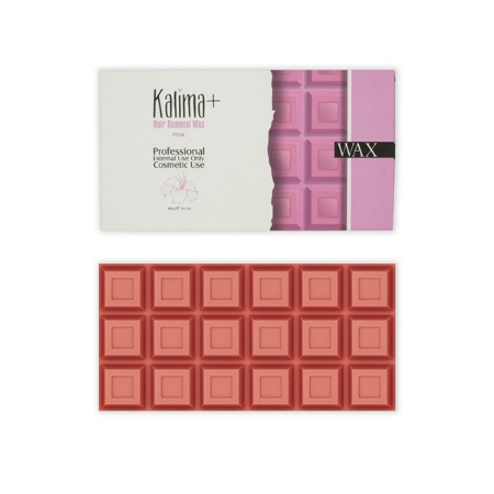 موم شكلاتي صورتي كاليما حجم 320 گرم