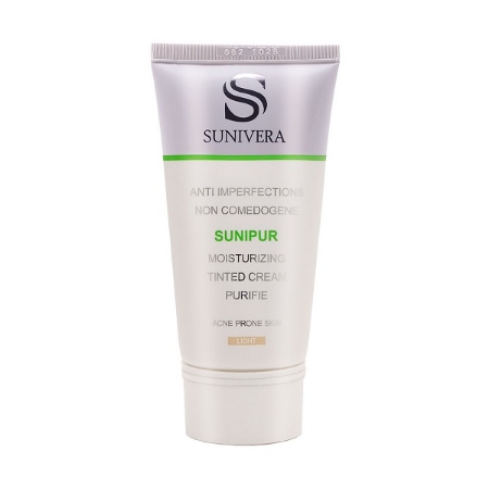 كرم رنگي پوست سانيورا مناسب پوست مستعد آكنه حجم 30 میلی لیتر