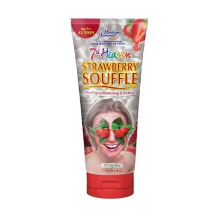 ماسك سون هیون مدل توت فرنگي مناسب پوست خشك و مختلط حجم 175 میلی لیتر