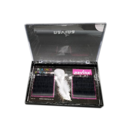 مژه والیوم ناوینا مدل دو ردیف 1238 سایز 10