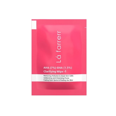 پد لایه بردار و پاکسازی کننده پوست 4 AHA(7%)-BHA(1.5%) لافارر