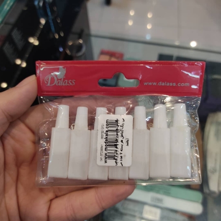 چسب مژه قلم دار 2 گرمی سفید دالاس بسته 7 عددی