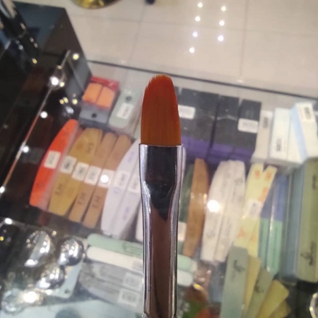 قلم مو کاشت ژل ناخن گراف مدل زبان گربه ای شماره 6