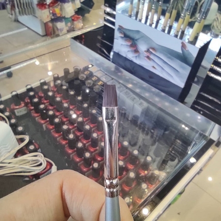 قلم مو کاشت ناخن گراف مدل سر تخت شماره 6