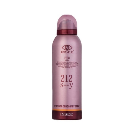 عکس اسپری خوشبو کننده بدن زنانه اینسی مدل 212 S--Y حجم 200 میلی لیتر