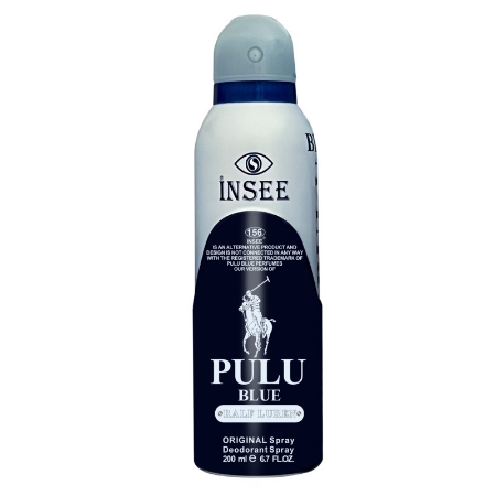 عکس اسپری بدن مردانه اینسی مدل PULU حجم 200 میلی لیتر