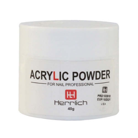 عکس پودر کاشت ناخن هرلیچ مدل پرفکت پینک حجم 40 گرم 