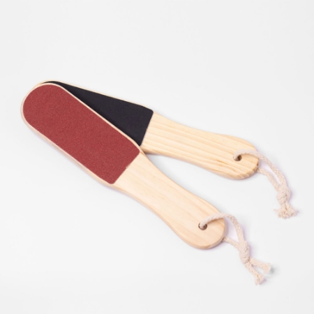 سوهان كف پا دسته چوبي بنددار