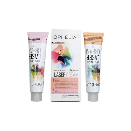 کیت کرم قبل و بعد از لیزر اوفلیا 