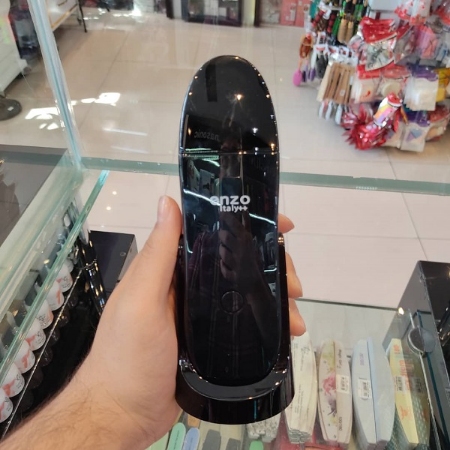 دستگاه درما اف تیغه گلد بخار دار برند انزو ( رنگ مشکی )