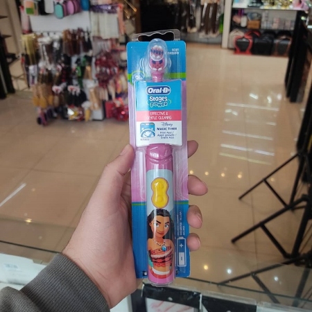مسواک کودک باطری ور اورال بی مدل باربی 