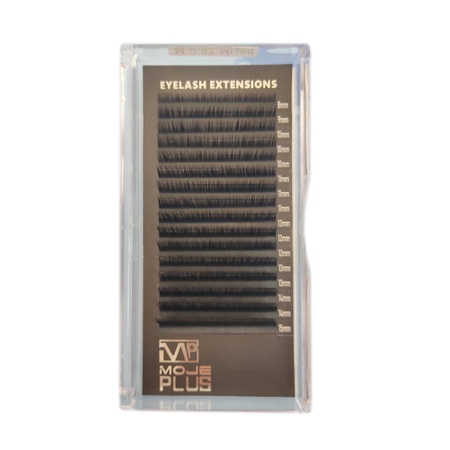 پالت مژه مژه پلاس قطر 0.07 میکس با فر C سایز  کوتاه