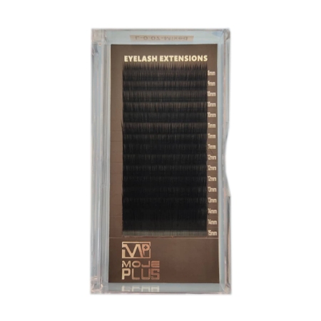 پالت مژه مژه پلاس قطر 0.07 میکس با فر B سایز  کوتاه