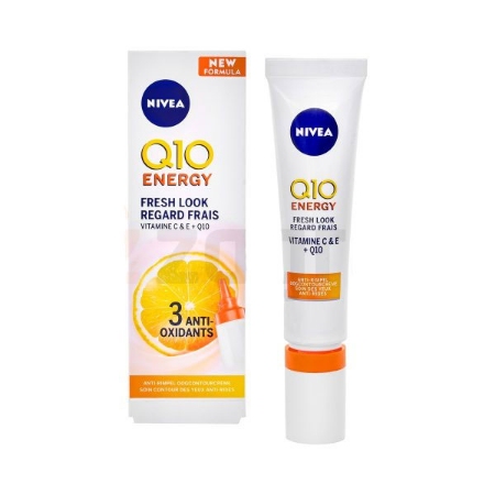 کرم ضد چروک دور چشم نیوآ Q10 Energy حاوی ویتامین E و C