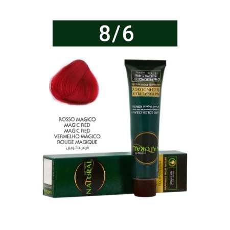 رنگ موی نچرال سری قرمز