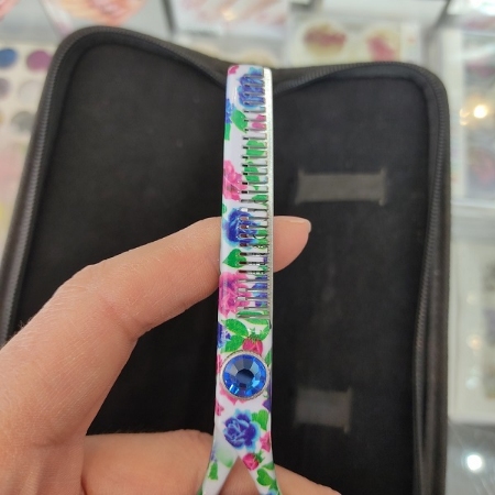 قیچی پیتاژ جگوار مدل گلدار