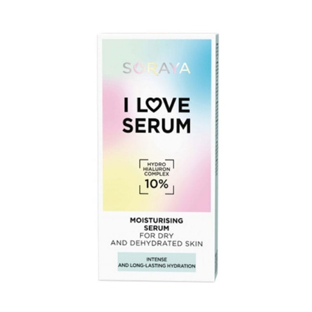 سرم صورت رطوبت رسان آی لاو سرم ثریا حجم 30 میلی لیتر