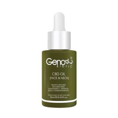 روغن رطوبت رسان صورت و گردن ژنوبایوتیک حجم 25 میلی لیتر