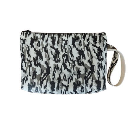 کیف آرایشی چرم طرحدار 