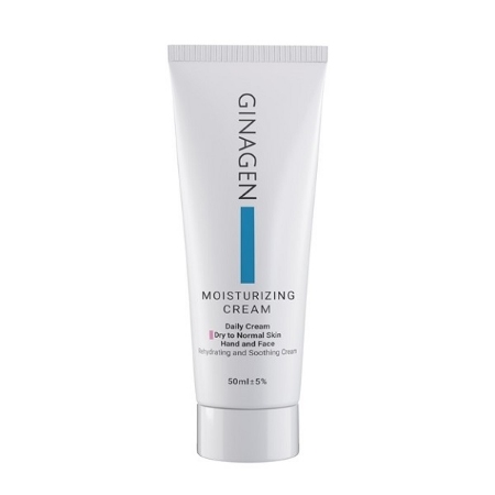 کرم آبرسان پوست خشک و نرمال ژیناژن حجم 50 میلی لیتر