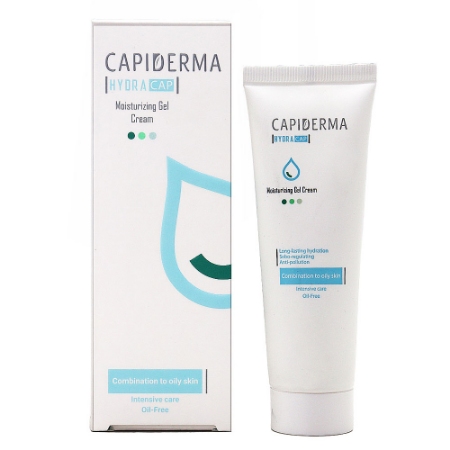 كرم آبرسان كپيدرما مناسب پوست چرب حجم 50 میلی لیتر