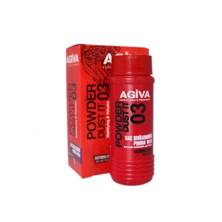پودر حالت دهنده مو آگیوا مدل 03 وزن 20 گرم بسیار سخت
