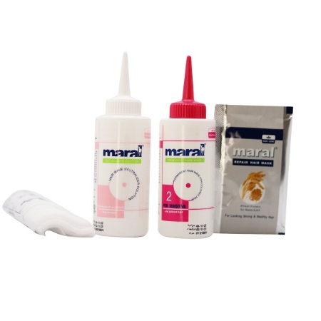 محلول فر کننده موی سر مارال مخصوص موهای رنگ شده