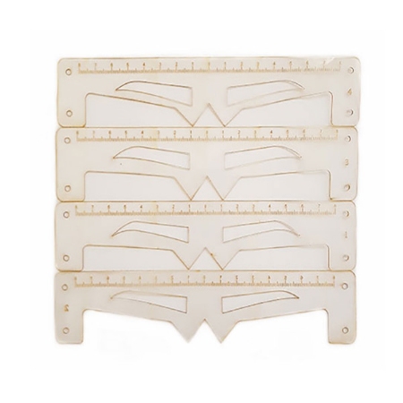 شابلون ابرو ژله ای تو خالی شماره 4