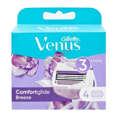 تیغ یدک ژیلت مدل Venus بسته ‏۴ عددی