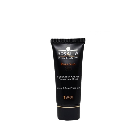 ضد آفتاب رزالیا مناسب پوست چرب مدل رزا سان SPF 50