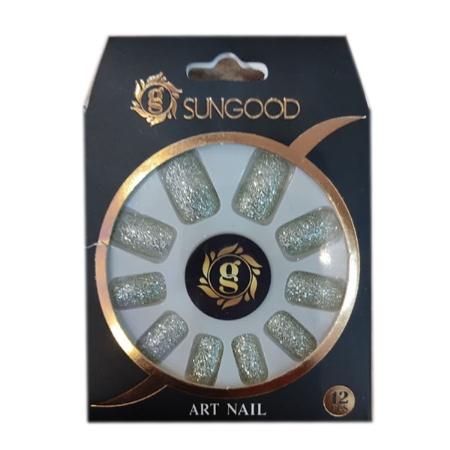 ناخن مصنوعی شنی سان گود مدل سر صاف