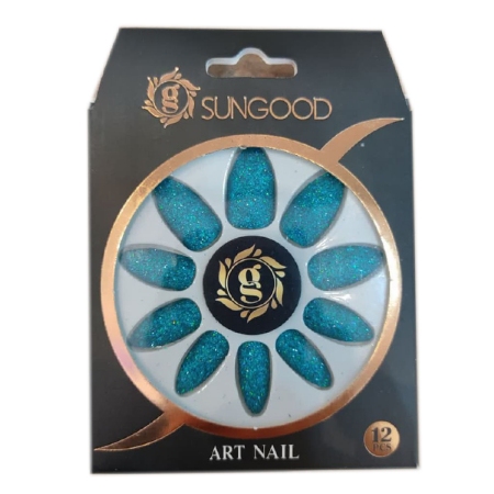 ناخن مصنوعی شنی سان گود مدل نوک تیز