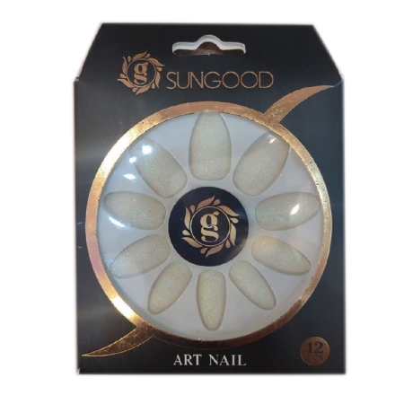 ناخن مصنوعی شنی سان گود مدل نوک تیز