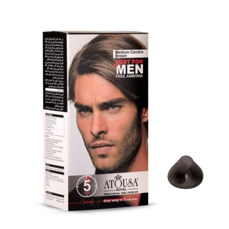 کیت رنگ موی مردانه آتوسا رویال