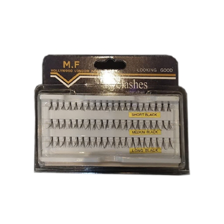 مژه مصنوعی مکس فکتور مدل تکی با گره سه سایز